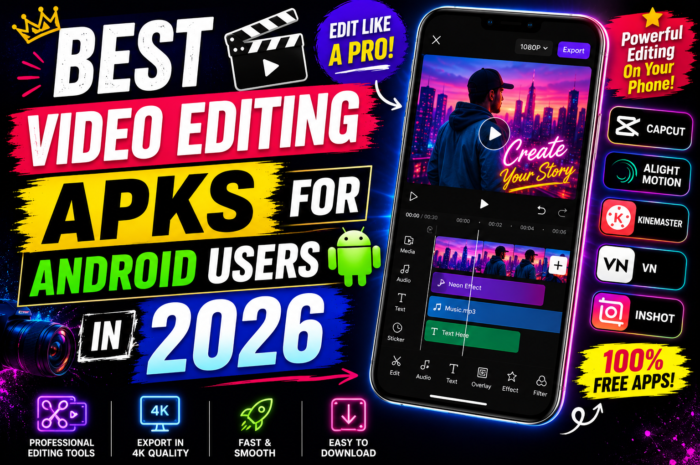 Best Video Editing APKs for Android Users in 2026