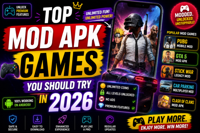 Top Mod APK Games You Should Try in 2026